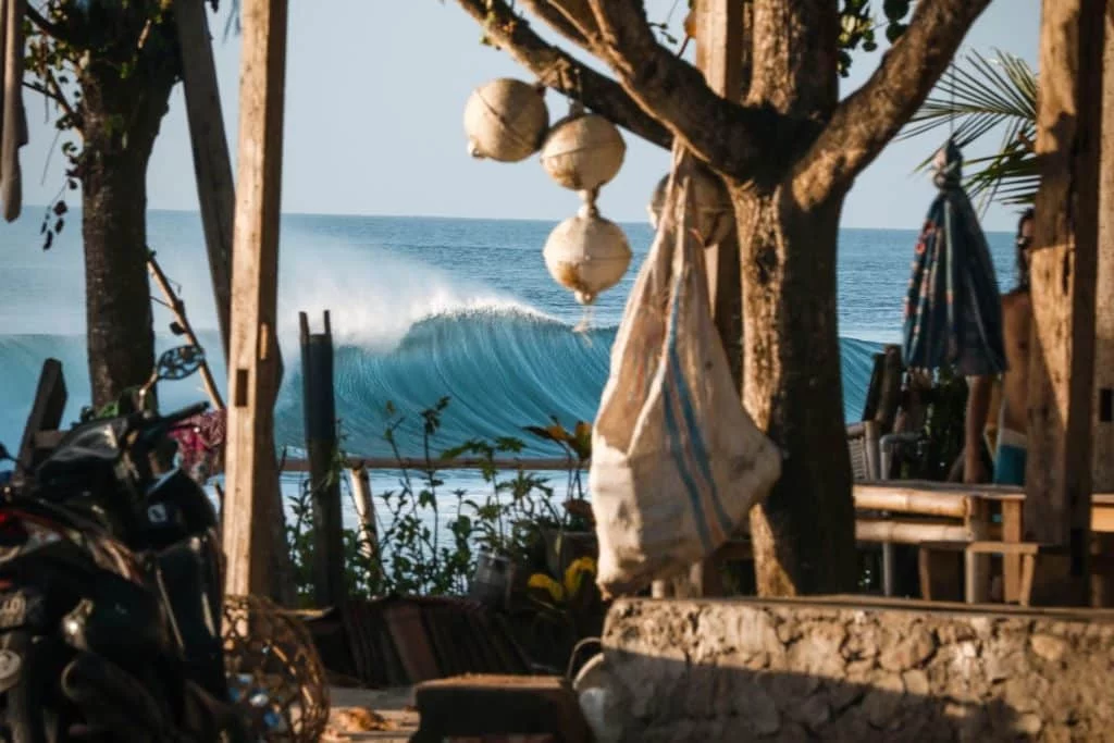 Offshore barrel in Nicaragua
