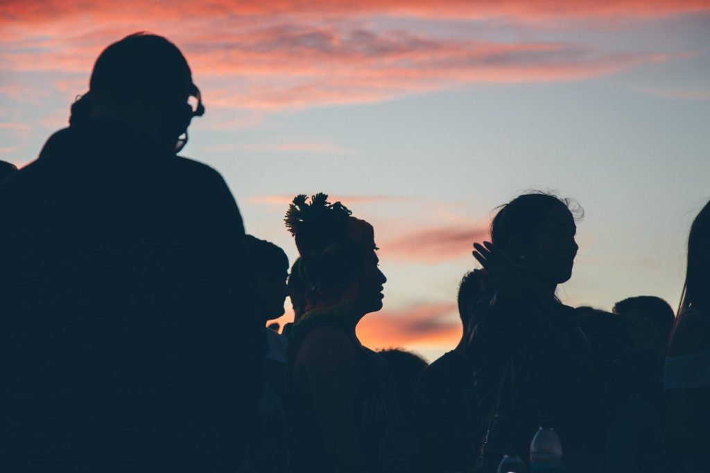 A group of Portuguese people at a party