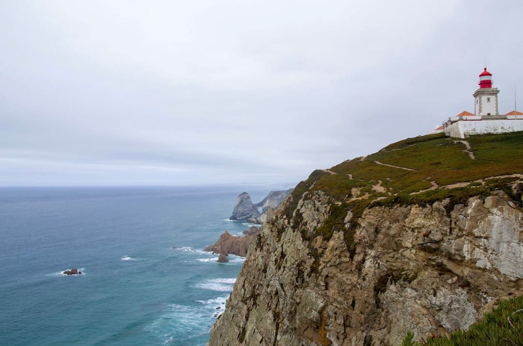 View of Cabo da Roca lighthouse