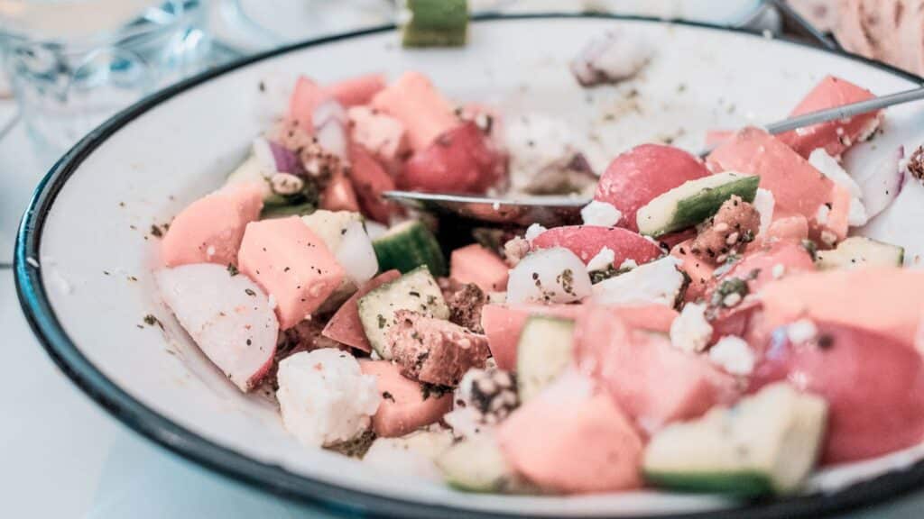 An image of costa rican food