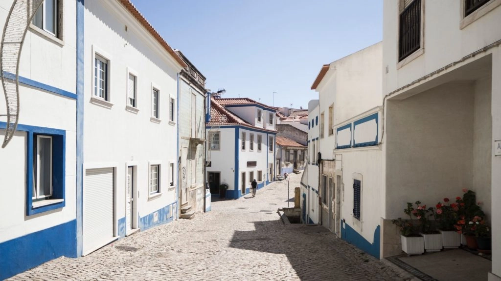 The streets of Ericeira