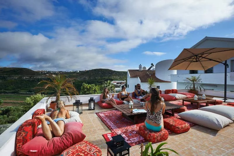 Rapture Surf Camp Rooftop