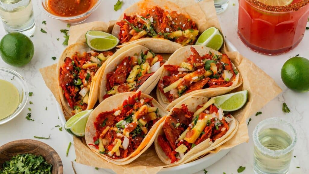 An image of fish tacos in Bali