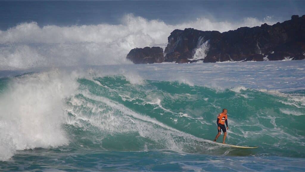 An image of Kelly Slater at The Eddie