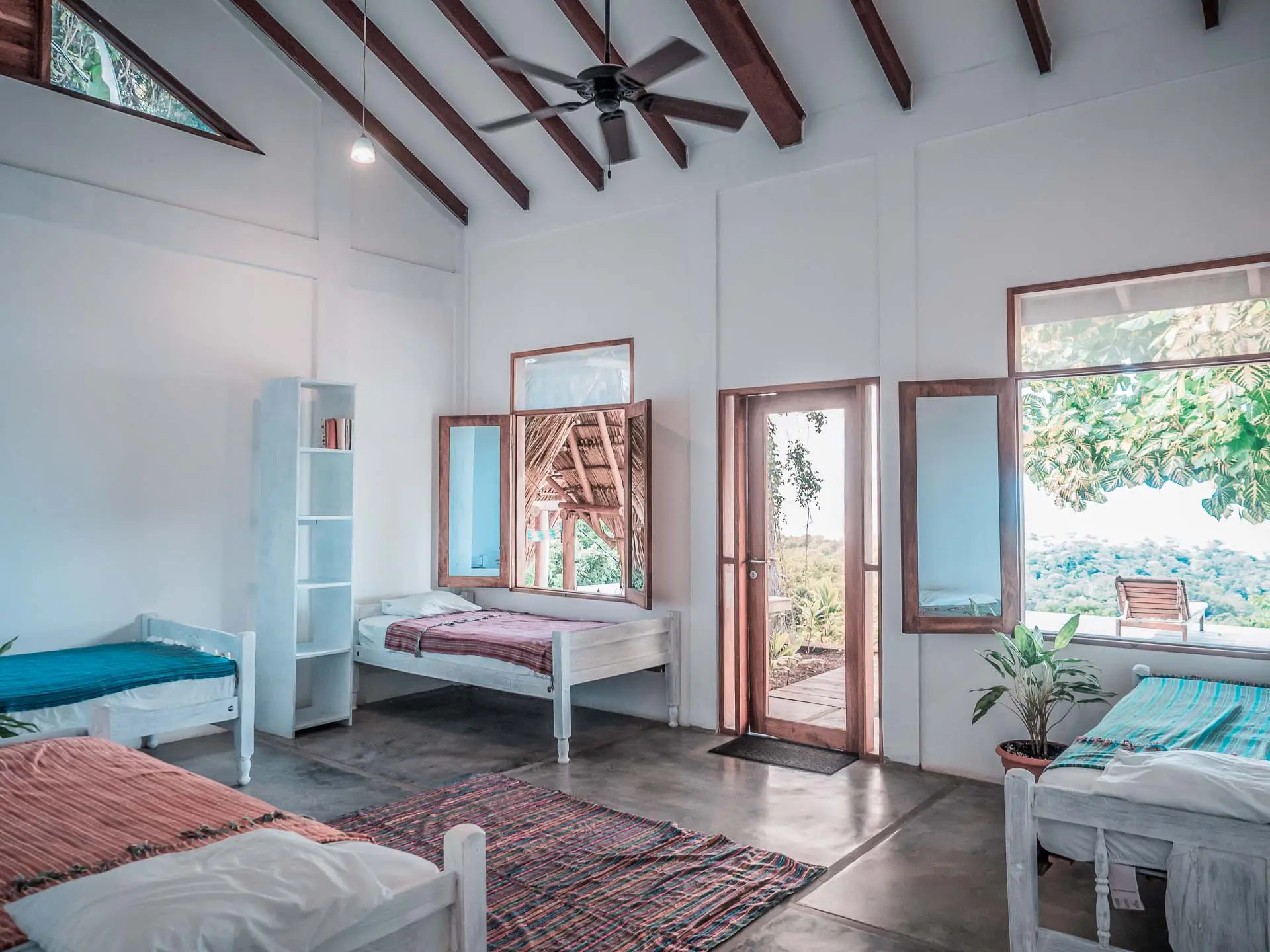 Rapture Surfcamp Nicaragua Shared Dorm Ocean View