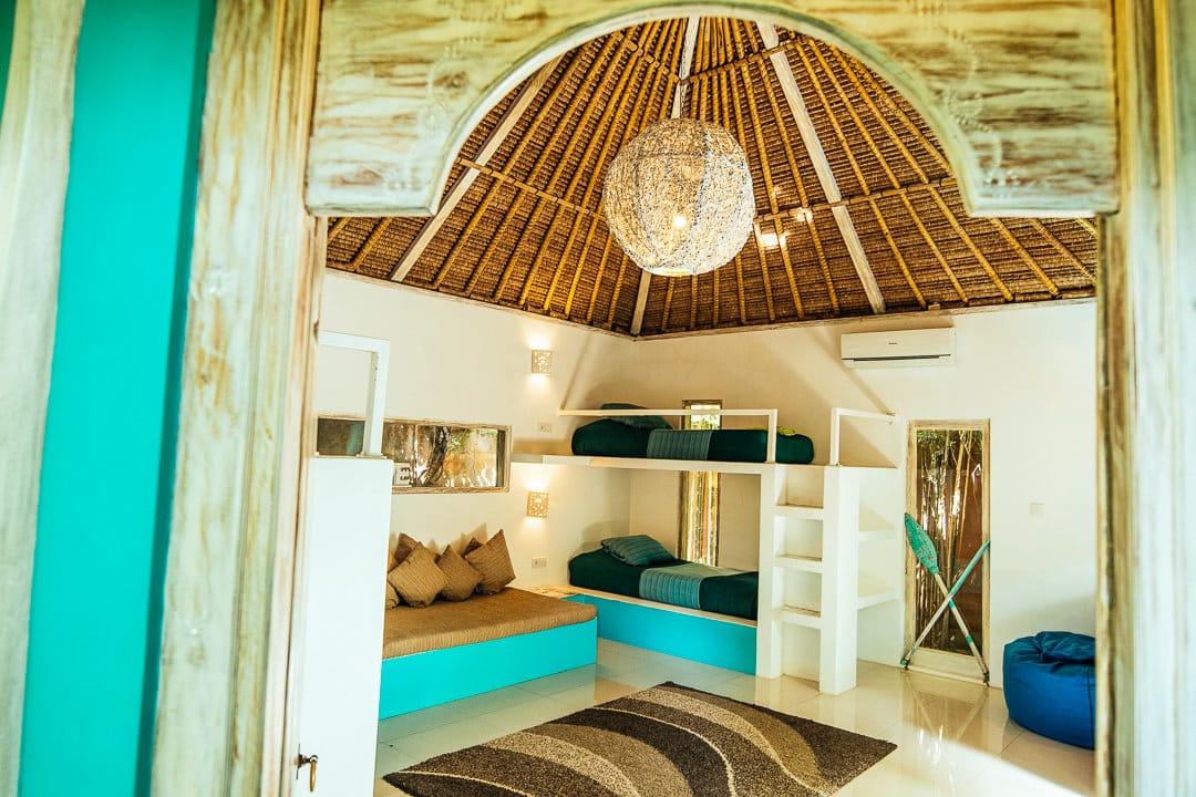 Padang shared room entrance