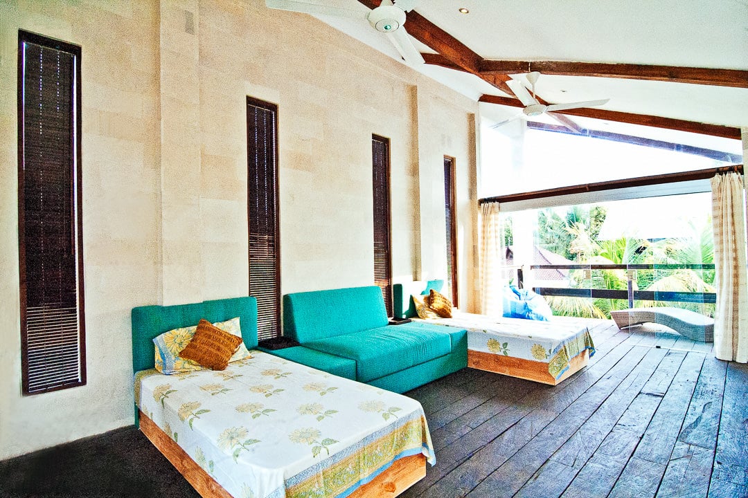 Rapturecamps Padang Surf Shed-Raum im Obergeschoss