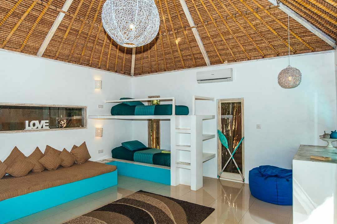 Rapturecamps Bali green Bowl Mehrbettzimmer 6 Betten