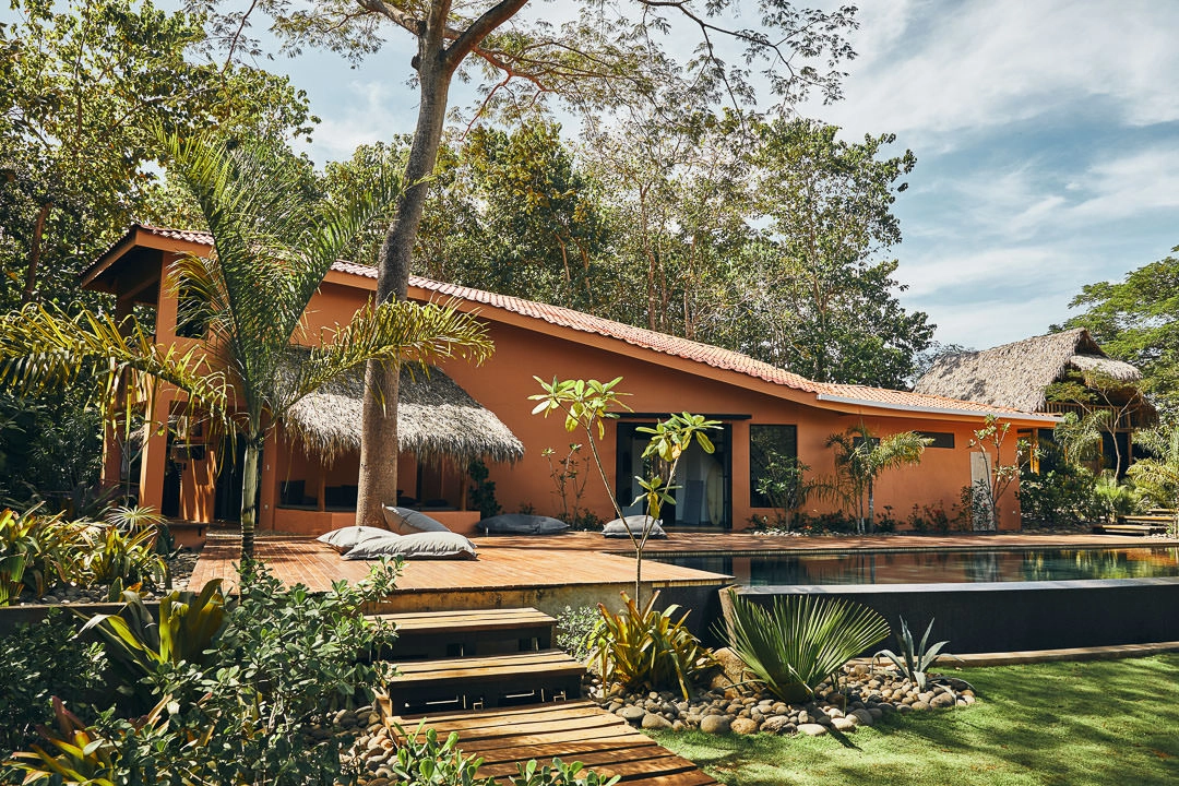 Hauptgebäude Costa Rica Surfcamp