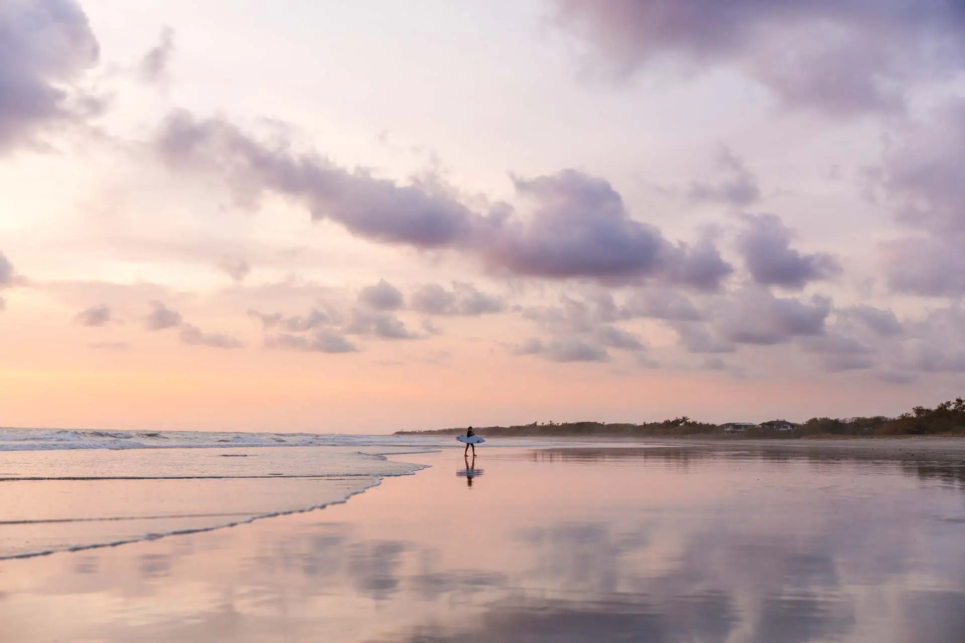 Sunset on the Beach in Costa Rica