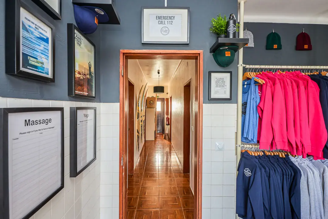 Entrance at Rapturecamps Ericeira