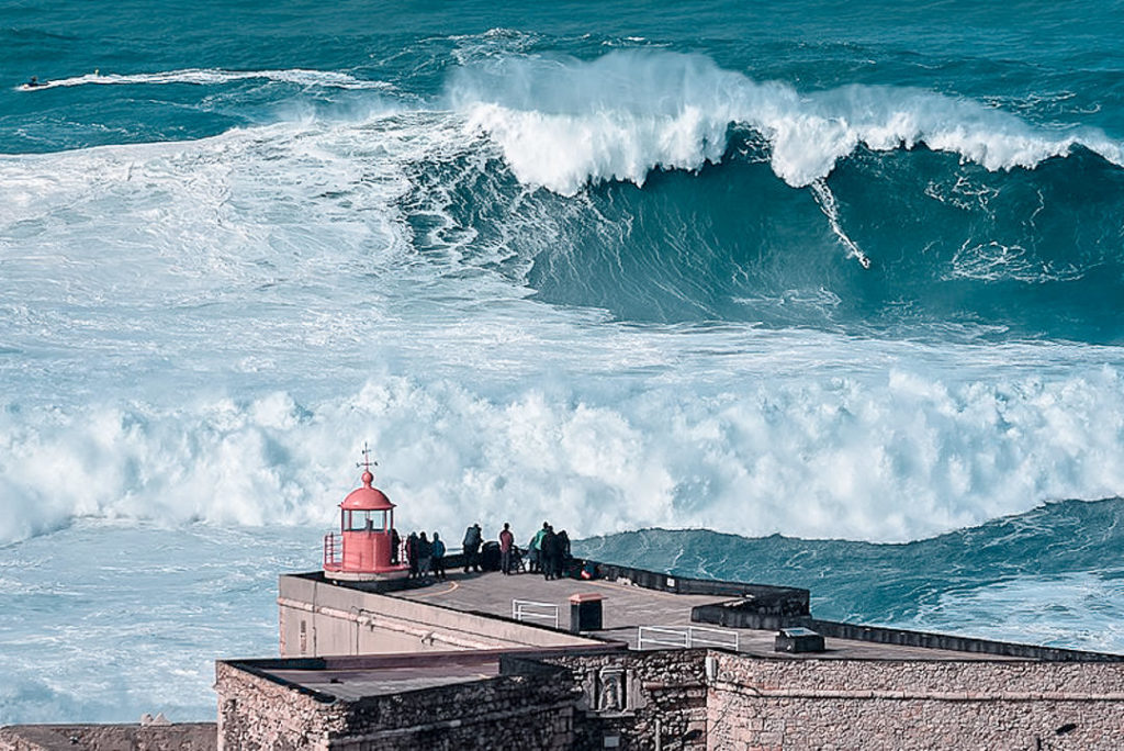 Wave Nazare Portugal