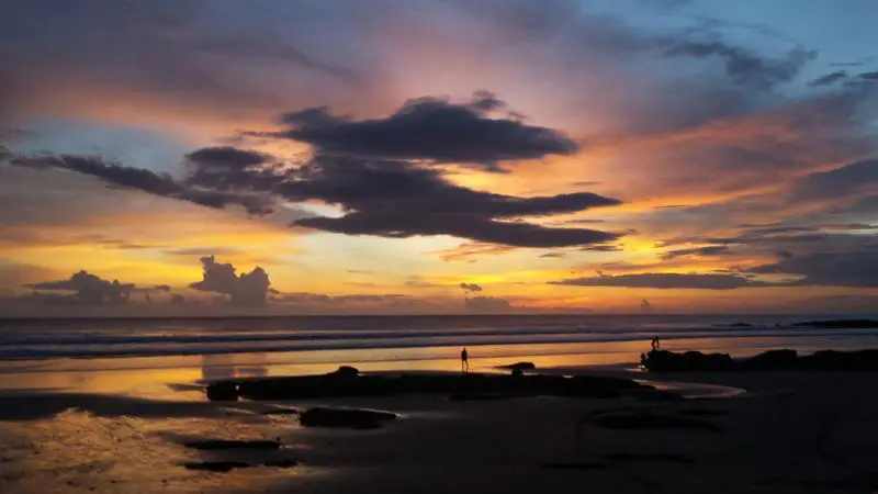 Surf beach in Nicaragua