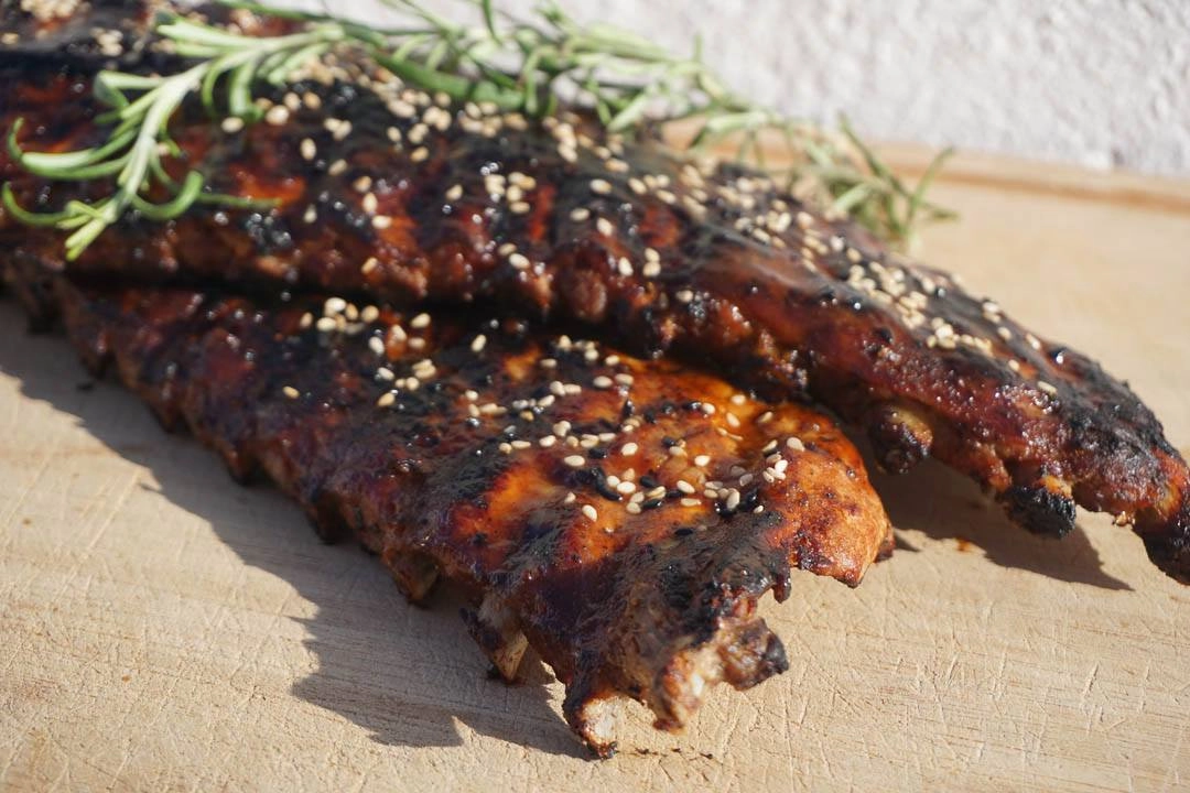 Portugal Ericeira food BBQ ribs