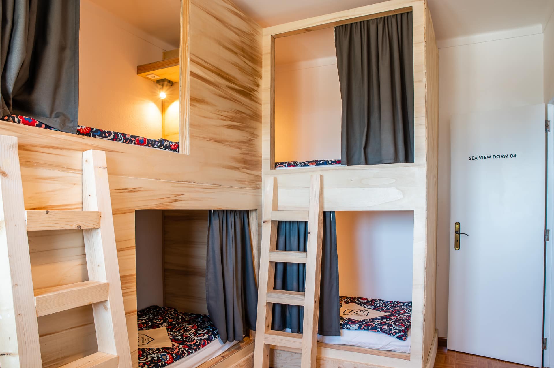 Sea view dorm at Rapturecamps Ericeira