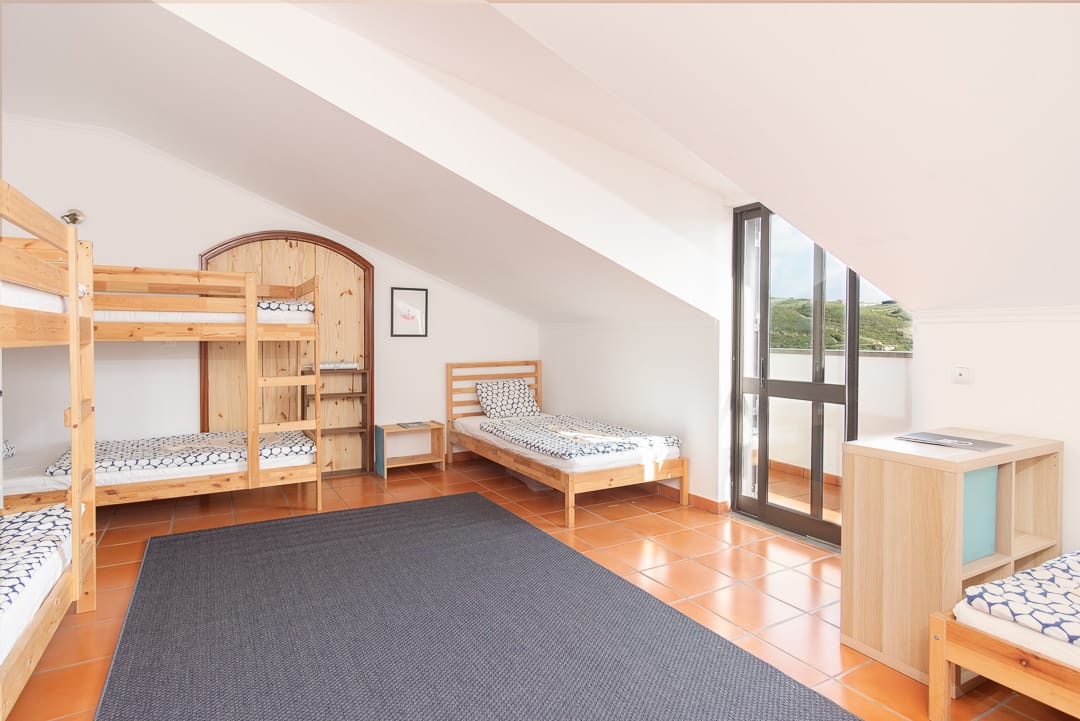 Beds at standard dorm ericeira rapturecamps