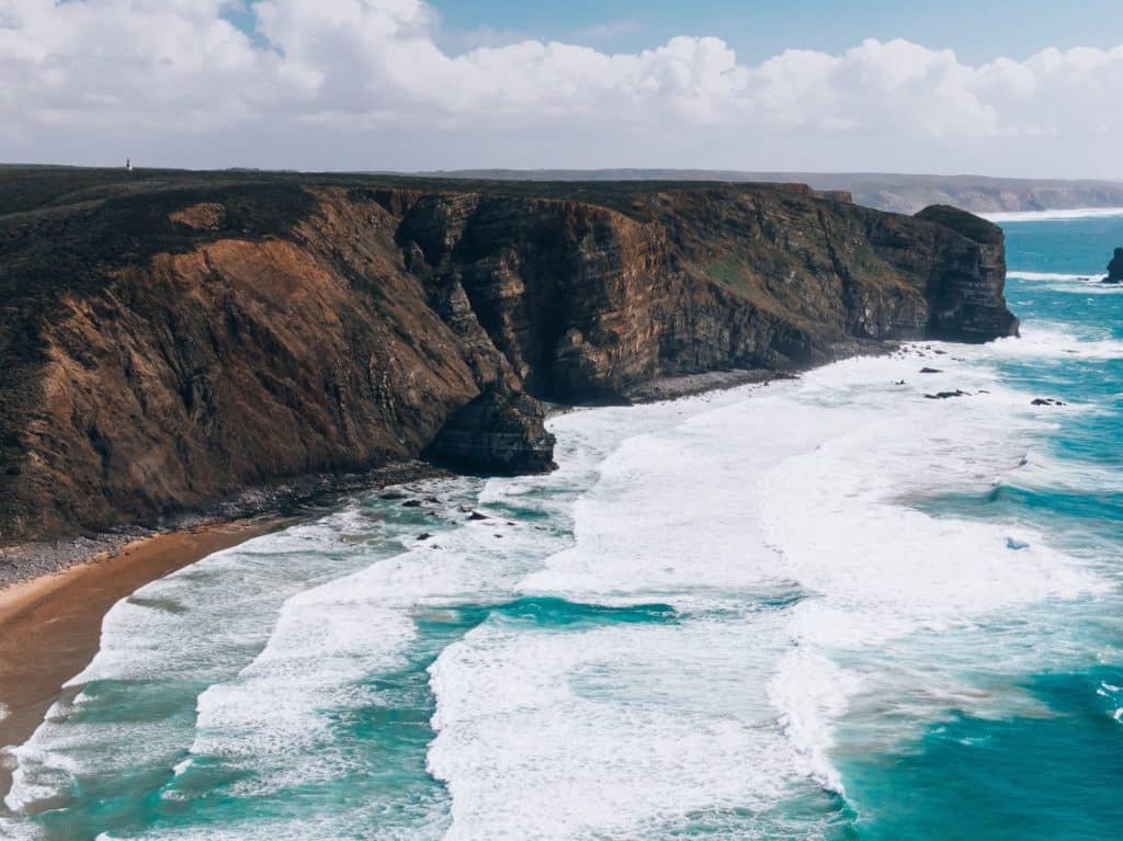 Surf beach in the Algarve