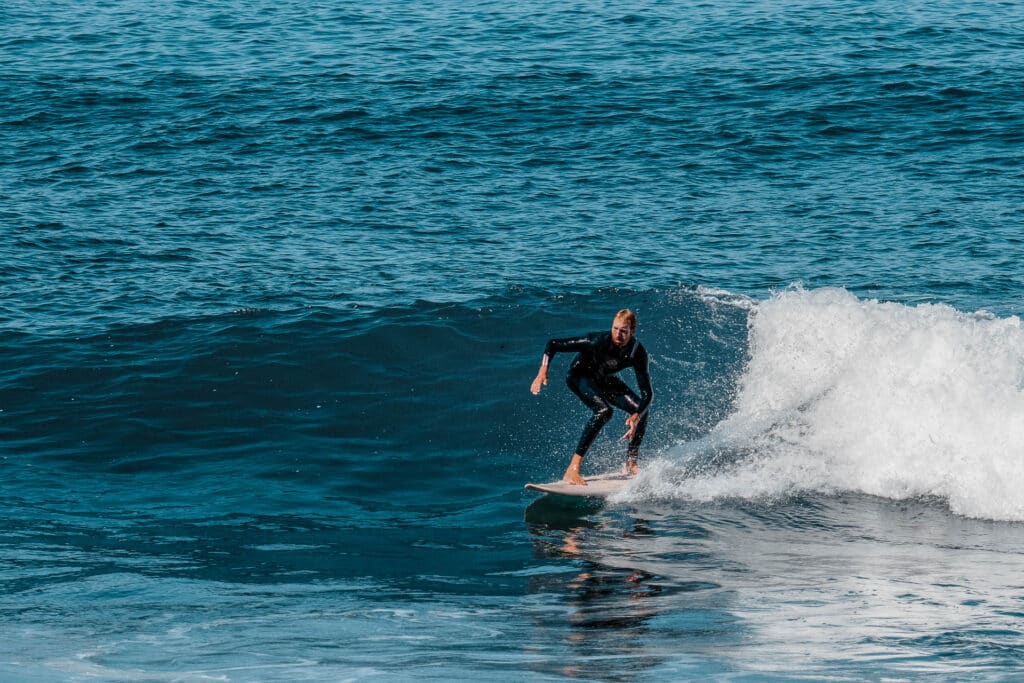 if surfer is on a wave and another surfer comes through it's a no no