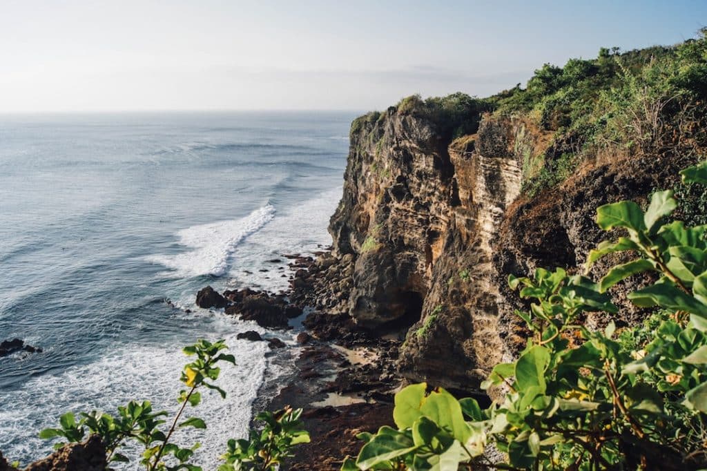 Uluwatu Beach Bali Cliff